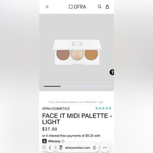 Ofra Midi Palette Face It (Light) - RETAIL $37